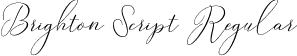 Brighton Script Regular font | Brington Script otf.otf