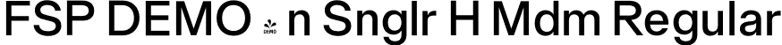 FSP DEMO - n Snglr H Mdm Regular font | Fontspring-DEMO-neuesingular-h-medium.otf