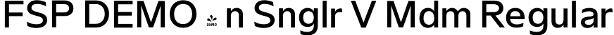 FSP DEMO - n Snglr V Mdm Regular font | Fontspring-DEMO-neuesingular-v-medium.otf