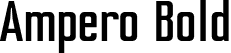 Ampero Bold font | Ampero-Regular.otf