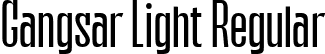 Gangsar Light Regular font | Gangsar Light.ttf