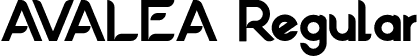 AVALEA Regular font | AVALEA_.otf