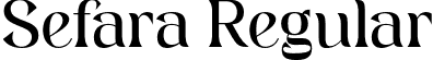 Sefara Regular font | Sefara Regular 1.otf