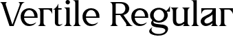 Vertile Regular font | Vertile 2.otf