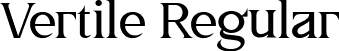 Vertile Regular font | Vertile 2.ttf