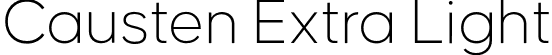 Causten Extra Light font | Causten-ExtraLight.otf