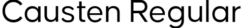 Causten Regular font | Causten-Regular.otf