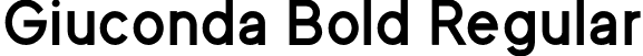 Giuconda Bold Regular font | Giuconda Bold.otf