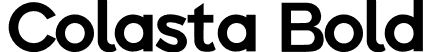 Colasta Bold font | Colasta-Bold.ttf