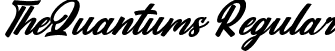 TheQuantums Regular font | TheQuantums.ttf