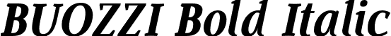 BUOZZI Bold Italic font | Buozzi Bold Italic.otf