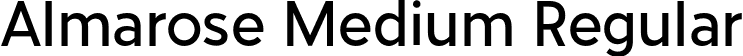 Almarose Medium Regular font | Almarose-Medium.otf