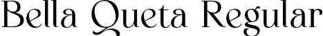 Bella Queta Regular font | Bella Queta.otf