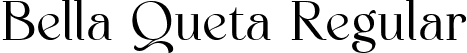 Bella Queta Regular font | Bella Queta.ttf