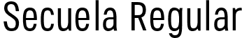 Secuela Regular font | Secuela-Regular.ttf