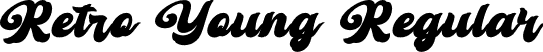 Retro Young Regular font | Retro Young.otf