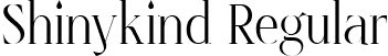 Shinykind Regular font | Shinykind.ttf