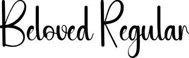 Beloved Regular font | Beloved.otf