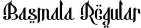 Basmala Regular font | Basmala.ttf