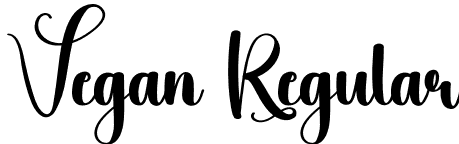 Vegan Regular font | Vegan.otf