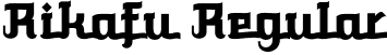 Rikafu Regular font | Rikafupersonaluse.otf