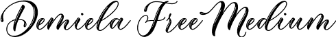 Demiela Free Medium font | Demiela_FreeVersion.ttf