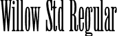 Willow Std Regular font | Willow Std Light.otf