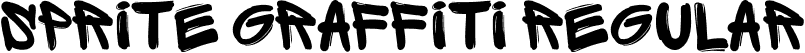 Sprite Graffiti Regular font | Sprite Graffiti.otf