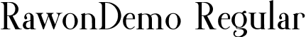 RawonDemo Regular font | Rawondemo-p7jR1.ttf