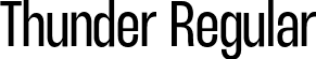 Thunder Regular font | Thunder-LC.otf