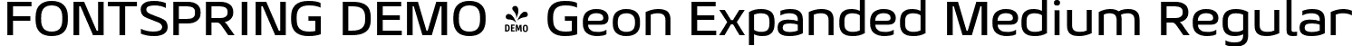 FONTSPRING DEMO - Geon Expanded Medium Regular font | Fontspring-DEMO-geonexpanded-medium.otf