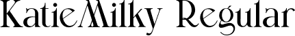 KatieMilky Regular font | KatieMilky.otf