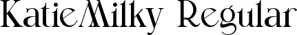 KatieMilky Regular font | KatieMilky.ttf