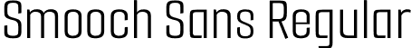 Smooch Sans Regular font | SmoochSans-Regular.otf