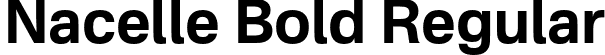 Nacelle Bold Regular font | Nacelle-Bold.otf