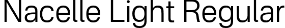 Nacelle Light Regular font | Nacelle-Light.otf