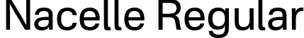 Nacelle Regular font | Nacelle-Regular.otf