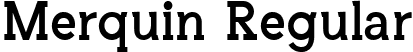 Merquin Regular font | Merquin.ttf