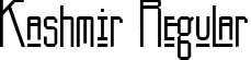 Kashmir Regular font | Kashmir.ttf