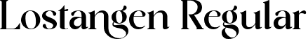 Lostangen Regular font | Lostangen.otf