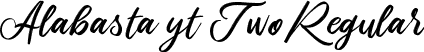 Alabasta yt Two Regular font | Alabasta Yt Two.ttf