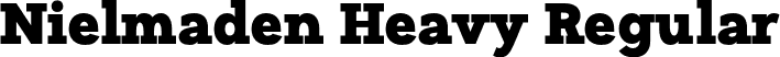 Nielmaden Heavy Regular font | Nielmaden-Heavy.otf