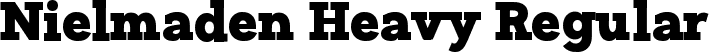 Nielmaden Heavy Regular font | Nielmaden-VF.ttf