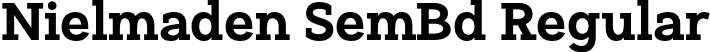 Nielmaden SemBd Regular font | Nielmaden-SemiBold.otf