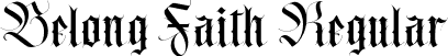 Belong Faith Regular font | BelongFaithRegular-nRJJM.ttf