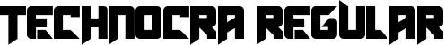 Technocra Regular font | Technocra.ttf