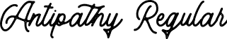 Antipathy Regular font | Antipathy.ttf