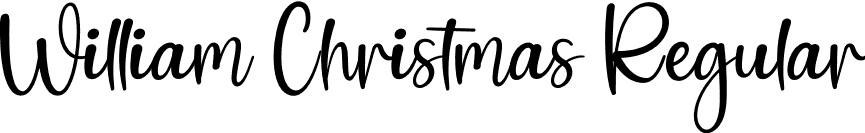 William Christmas Regular font | William-Christmas.otf