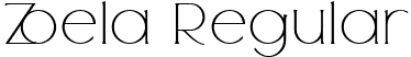 Zoela Regular font | ZoelaDemo-VGP3l.ttf