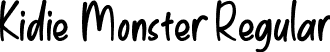 Kidie Monster Regular font | Kidie Monster-puo.ttf